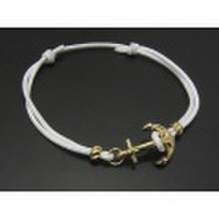 SYMPATHY OF SOUL（シンパシーオブソウル）　Anchor Cord Bracelet & Anklet - K18Yellow Gold（アンカーコードブレスレット&アンクレット - K18イエローゴールド）