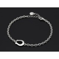 SYMPATHY OF SOUL（シンパシーオブソウル）　Horseshoe Amulet Chain Bracelet - Silver（ホースシューアミュレットチェーンブレスレット - シルバー）