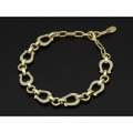 LEON9月号掲載 SYMPATHY OF SOUL（シンパシーオブソウル）　Horseshoe Amulet Link Bracelet - K18 Yellow Gold w/Diamond（ホースシューアミュレットリンクブレスレット - K18イエローゴールド w/ダイヤモンド）