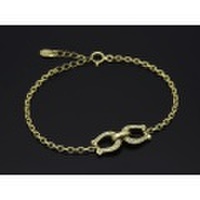 SYMPATHY OF SOUL（シンパシーオブソウル）　Horseshoe Chain Bracelet - K18Yellow Gold w/Diamond（ホースシューチェーンブレスレット K18イエローゴールド w/ダイヤモンド）