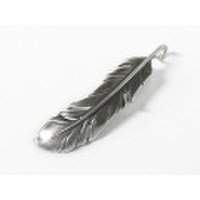 SYMPATHY OF SOUL（シンパシーオブソウル）　Old Feather Pendant Large - Silver（オールドフェザーペンダント ラージ - シルバー）