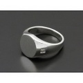 SYMPATHY OF SOUL（シンパシーオブソウル）　Oval Signature Ring - Silver（オーバルシグネチャーリング − シルバー）