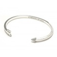 SYMPATHY OF SOUL（シンパシーオブソウル）　Small Arrow Bangle - Silver（スモールアローバングル - シルバー）