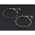 SYMPATHY OF SOUL（シンパシーオブソウル）　Twist Chain Bracelet - Silver（ツイストチェーンブレスレット - シルバー）