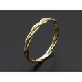 SYMPATHY OF SOUL（シンパシーオブソウル）　Woven Ring - S K10Yellow Gold（ウーヴンリング - S K10イエローゴールド）