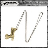 VASSER(バッサー)Bootsmans Bottle Opener Pendant Brass(ブーツマンズボトルオープナーペンダント)w/Chain 70cm