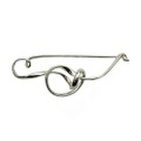 [ジョージ ジェンセン]　ブローチ　フォーゲット・ミー・ノット