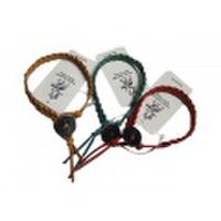 gaijin made 750004277（レザーメッシュアンクレット）【全国送料無料】