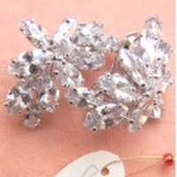 【20周年記念THANKSプライス】キュービックジルコニアイヤリング　E-0904