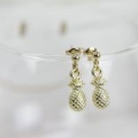 【PalmSeason】オリジナル*シンプルなデザインがかわいい♪パイナップル*ポストピアス