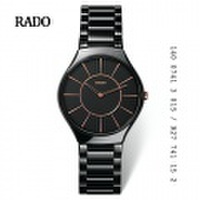 【RADO】ラドー Rado True　Thinline　ラドー　ツルー　シンライン　クオーツ ブラック　R27741152