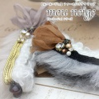 【mou neige ムーネージュ】ファーのバナナクリップ【11097】