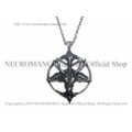 【ネクロマンス NECROMANCE】 ゴートリバースペンタグラムネックレス Goat Reverse Pentagram Necklace 山羊 逆五芒星