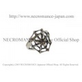【ネクロマンス NECROMANCE】 シルバープレインスパイダーウェブリング Silver Plain Spider Web Ring 蜘蛛の巣