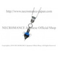 【ネクロマンス NECROMANCE】ヴァイアルブルーブラッドヴァンパイアネックレス Vial Blue Blood Vampire Necklace ＜ローマ/Romen＞
