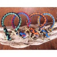 【ネコポス対応】 ボタンワークス ブレスレット ( BUTTON WORKS ANCHOR WOVEN BRACELET ）