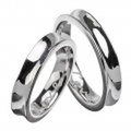 【ペア販売】インサイド ラブ ジルコニア ペアリング シルバー アクセサリー 指輪 [シルバーリング] 送料無料 リング