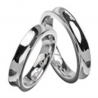 【ペア販売】インサイド ラブ ジルコニア ペアリング シルバー アクセサリー 指輪 [シルバーリング] 送料無料 リング