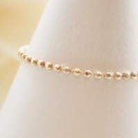 【送料無料】 K18 Duperey cutball chain ring (デュプレー カットボール チェーン リング)