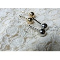 ◆Accessory◆Simple ball pierce 【ゆうパケット可!!】