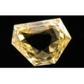 イエローダイヤモンド ルース 0.192ct 【 ヘキサゴナル・モディファイド・ブリリアント・カット 】