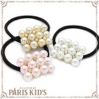 エレガント パール ＆ ラインストーン ポニー パリスキッズ本店 原宿 pariskid’s 公式 通販 安い josim