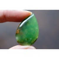 クリソプレーズ（オーストラリア産）【18】天然石ルース・カボション（31.5×20.5mm）