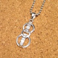 シルバー925 CZペンダントトップ5-571