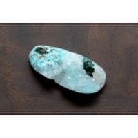 ジェムシリカ・ドゥルージー【11】　天然石ルース・カボション　（32×14mm）