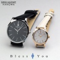 スイスミリタリー ペアウォッチ プリモ(bk&sv) レザーバンド【腕時計 ペア カップル ブランド ウォッチ】/ SWISS MILITARY PRIMO ML411-ML413 30,0 ＊この商品は名入れできません