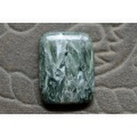 セラフィナイト【20】　天然石ルース・カボション（28×21.5mm）