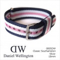 ダニエル ウェリントン DANIEL WELLINGTON 替ベルト 0805DW シルバー 18mm幅 CLASSIC SOUTHAMPTON クラシック サウザンプトン