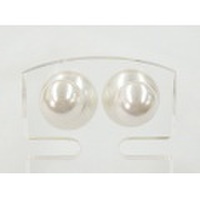 ダブル シェルパール キャッチ ピアス