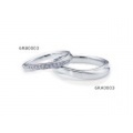 ニナリッチ（NINA RICCI）結婚指輪 6RA0003 【右側ダイヤ無】【オーダー品納期約1ヶ月】