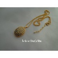 ネックレスTOP DeCoReトパーズ色