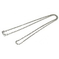 ハワイアンジュエリー / ロジューム加工ロープチェーン45ｃｍ