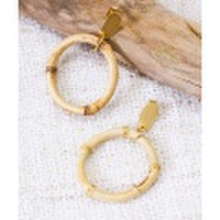 バンブーフープピアス/1カラー