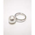 パールリング/シルバー
