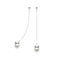ファーストパール/ワンパールロングピアス6.0〜6.5mm
