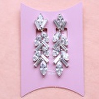 ブライダル 【イヤリングorピアス】 【シルバーorゴールド】 　E-0942