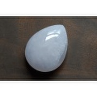 ブルーカルセドニー【11】天然石ルース・カボション（25×19mm）