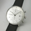 マックス・ビルBYユンハンス JUNGHANS クロノスコープ自動巻き腕時計027 027 4800 00 国内正規品
