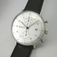 マックス・ビルBYユンハンス JUNGHANS クロノスコープ自動巻き腕時計027 027 4800 00 国内正規品