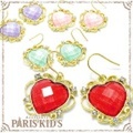 ミラージュ ジュエル ハート ピアス パリスキッズ本店 原宿 pariskid’s 公式 通販 安い ymgir