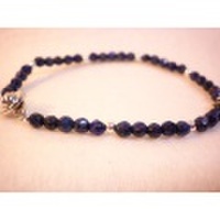 ラピスラズリ（ミラーボール型）・ブレスレット