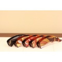 レトロポップ和柄風バナナクリップ【メール便可送料１８０円】