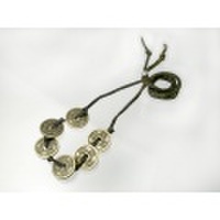 永楽通宝・6連ペンダント・黄銅製 【六文銭】 【真田幸村】 【真田信繁】 【真田昌幸】 【真田信之】 【大河ドラマ】