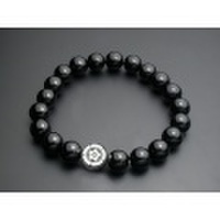 家紋・数珠ブレス・オニキス・松コース