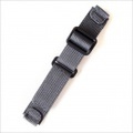 時計替ベルト ナイロン グレー 20mm幅