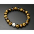 守護梵字・数珠ブレスレット・タイガーアイ